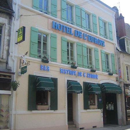 Logis De L'Europe Restaurant Le Cepage Hotell Corbigny Exteriör bild